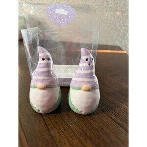 Strawberry Street Gnome Salt and Pepper Shakers